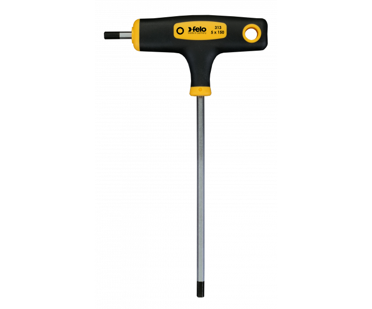 Dupla T-ručka Felo HEX 5.0 mm x 150 31305560 srafciger