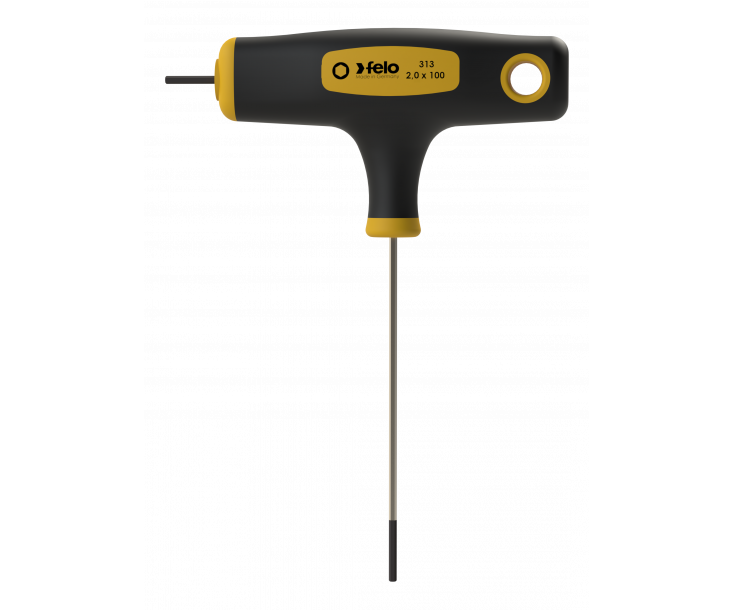 Dupla T-ručka Felo HEX 2.0 mm x 100 31320360 srafciger