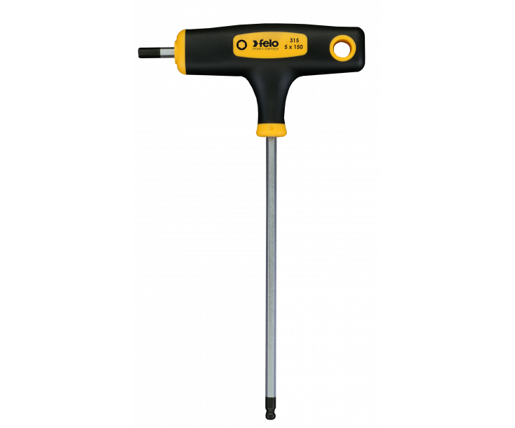 Felo Dupla T‑ručka HEX šrafciger sa kuglastom glavom 5 mm x 150 31505560
