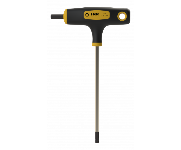 Felo Dupla T‑ručka HEX šrafciger sa kuglastom glavom 6 mm x 150 31506560