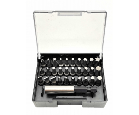 Set bitova Felo Bit-box Clip sa držačem bitova SL/PZ/PH/HEX/TX 02013116 31 kom