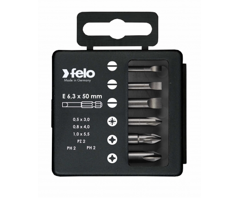 Set bitova Felo Industrial Bit-box Profi 50 mm SL/PH/PZ 03092516 6 kom