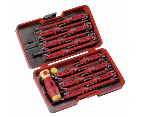 Set šrafcigera Felo XL-Strongbox E-smart VDE SL/PH/PZ/TX 06391306 13 kom