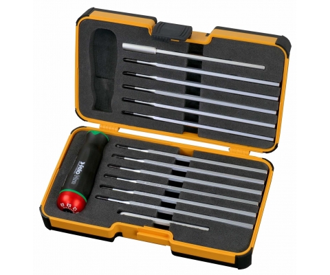 Set Felo Nm-Box sa moment šrafciger 0,6-1,5 Nm i nastavci SL/PH/PZ/TX/TX+ 10099116 12 kom