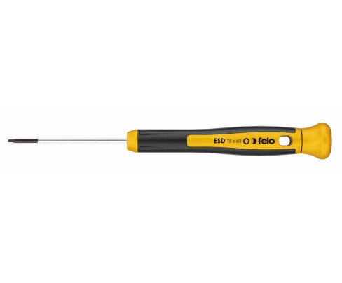 Precizni antistatički šrafciger TORX Felo ESD TX20 x 100 25820360