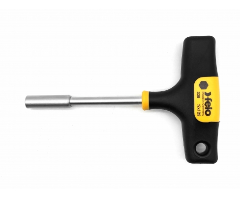 Adapter sa T-ručkom Felo za bitove 1/4 x 125 33812560