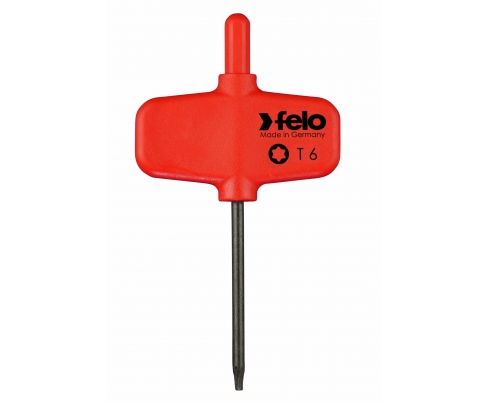 Ključ dvostrani sa flag ručkom Felo TORX TX6 x 40 35810650