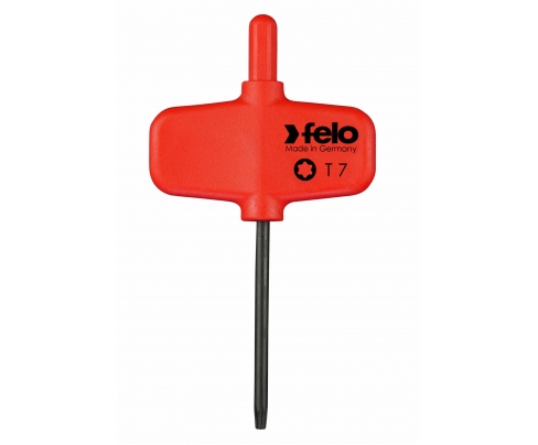 Ključ dvostrani sa flag ručkom Felo TORX TX7 x 40 35810750