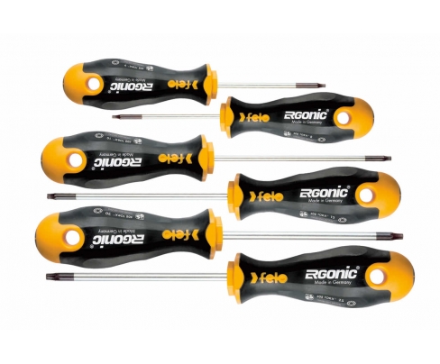 Set šrafcigera Felo Ergonic TORX TX8 - TX25 40896148 6 kom