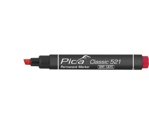 Permanentni marker crveni Dry-Safe Pica 521/40